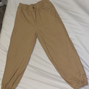 High waisted chinos